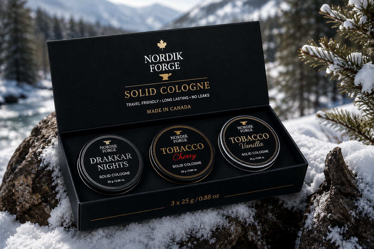 Nordik Forge Facebook ad: Still spraying your fragrance?