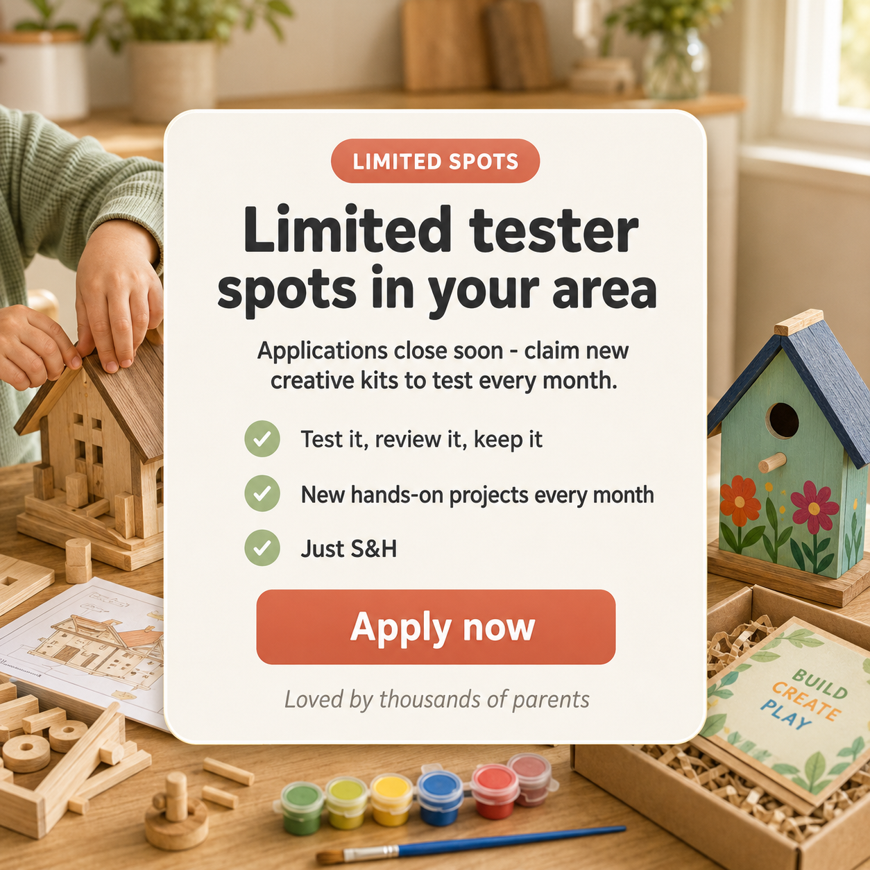 Stem Testers Facebook ad