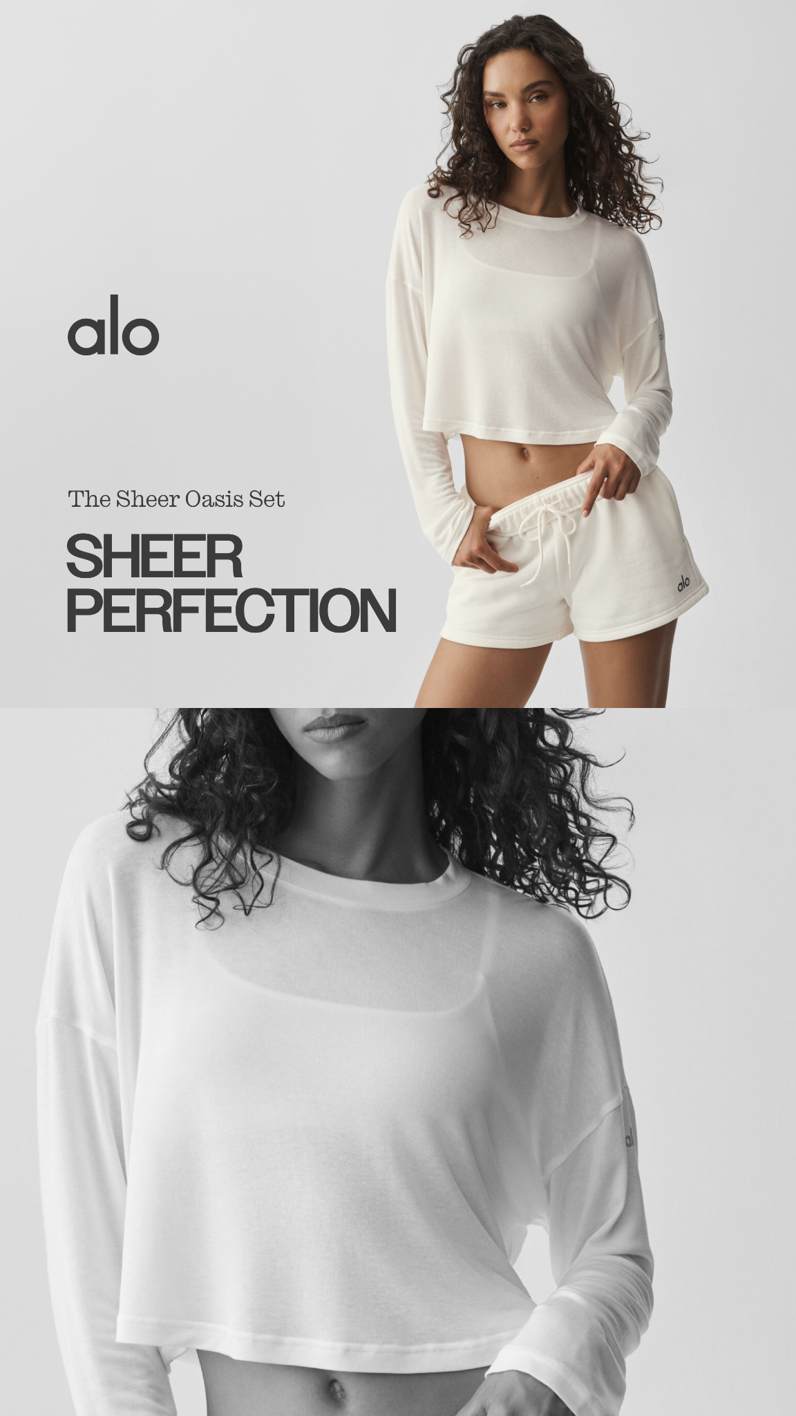 Alo Yoga Facebook ad: Matching Sets