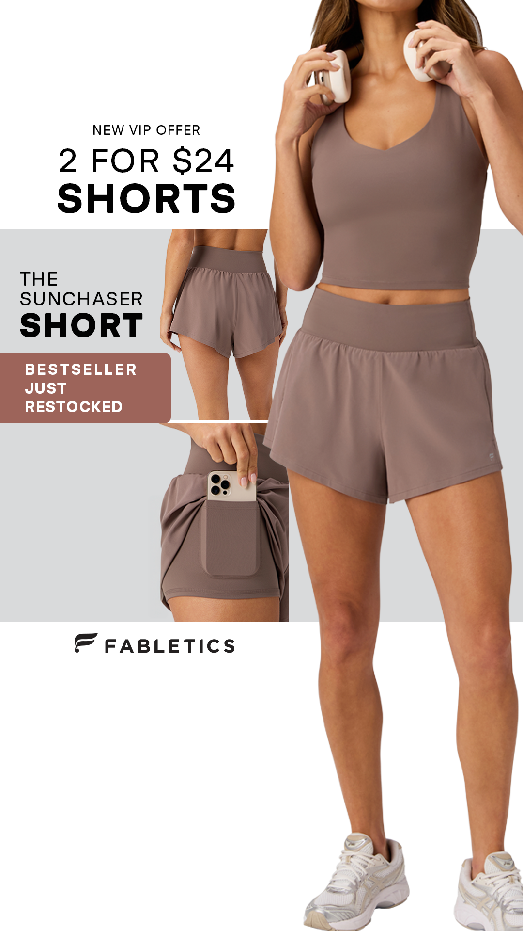 Fabletics Facebook ad