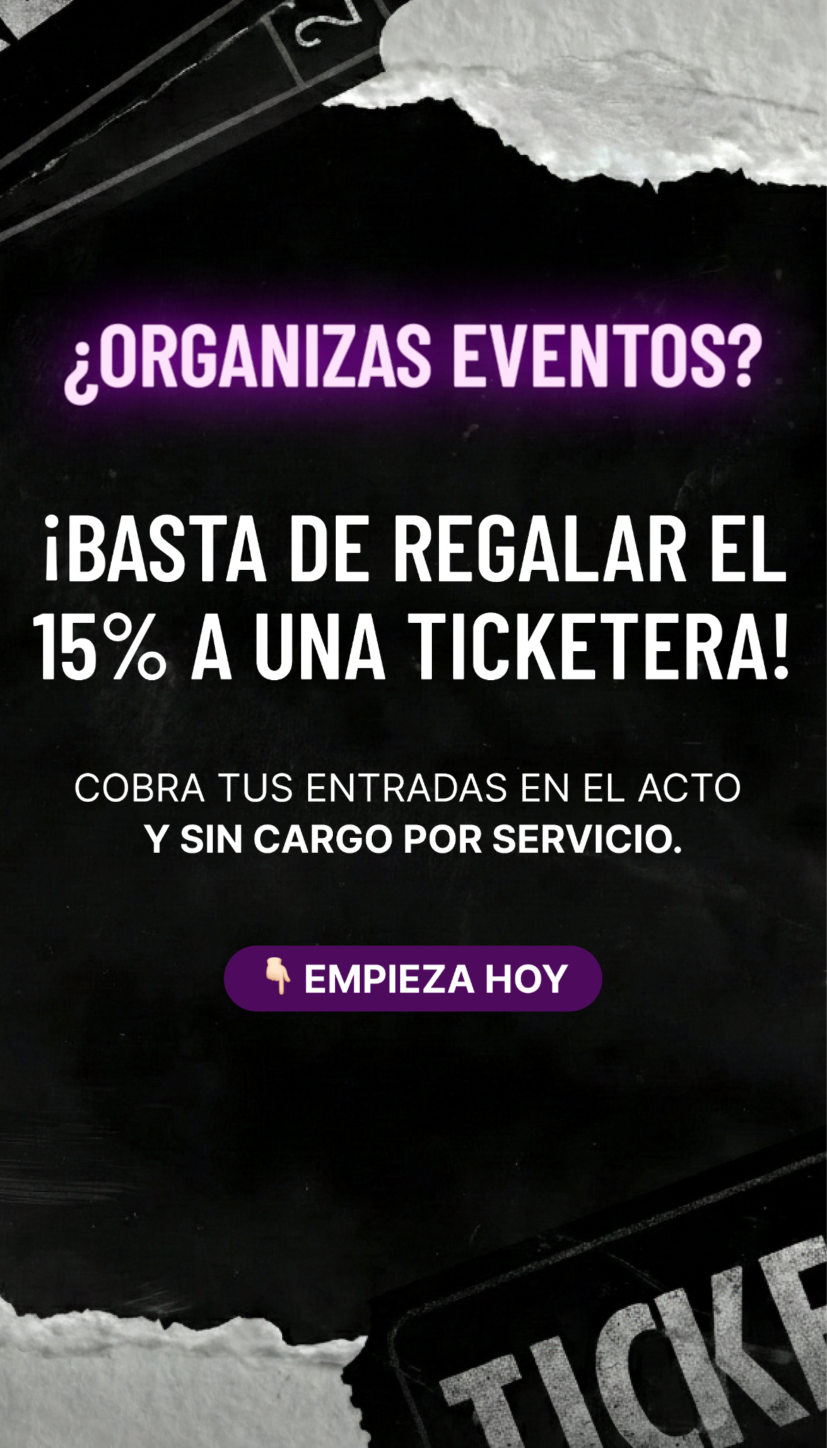 Tikzet Facebook ad