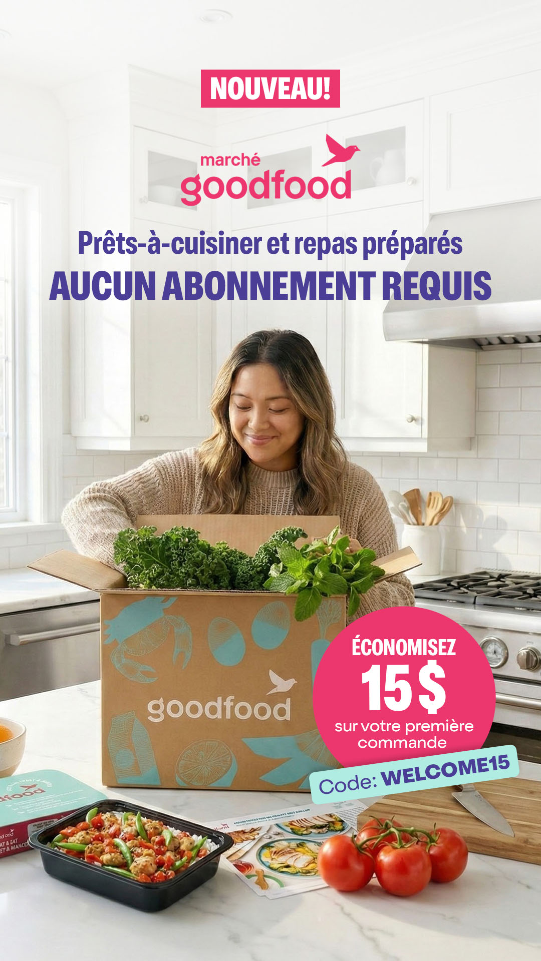 Goodfood Facebook ad