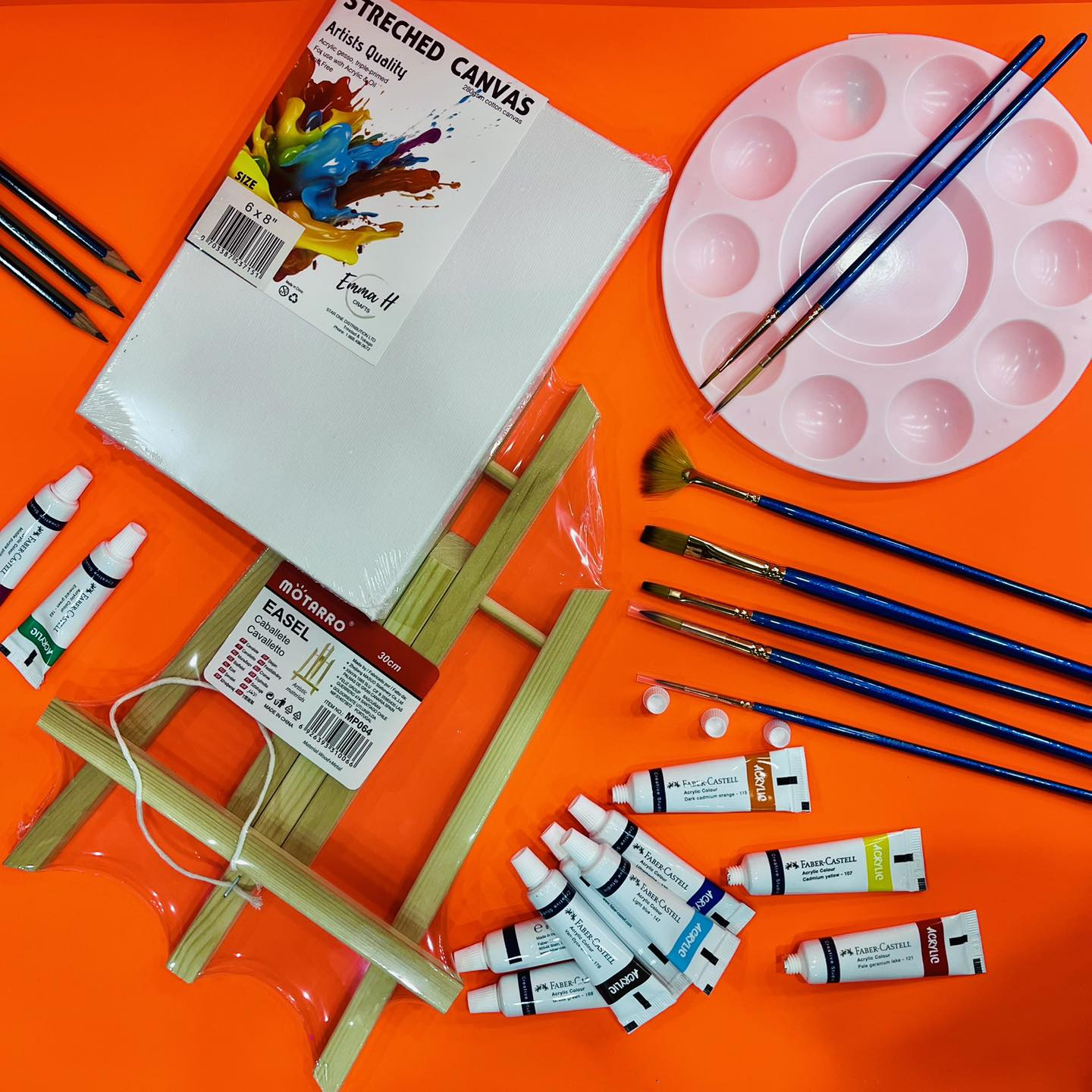 Shock'N Stock Booksellers & Stationers Facebook ad: Add a POP of colour to your creativity!