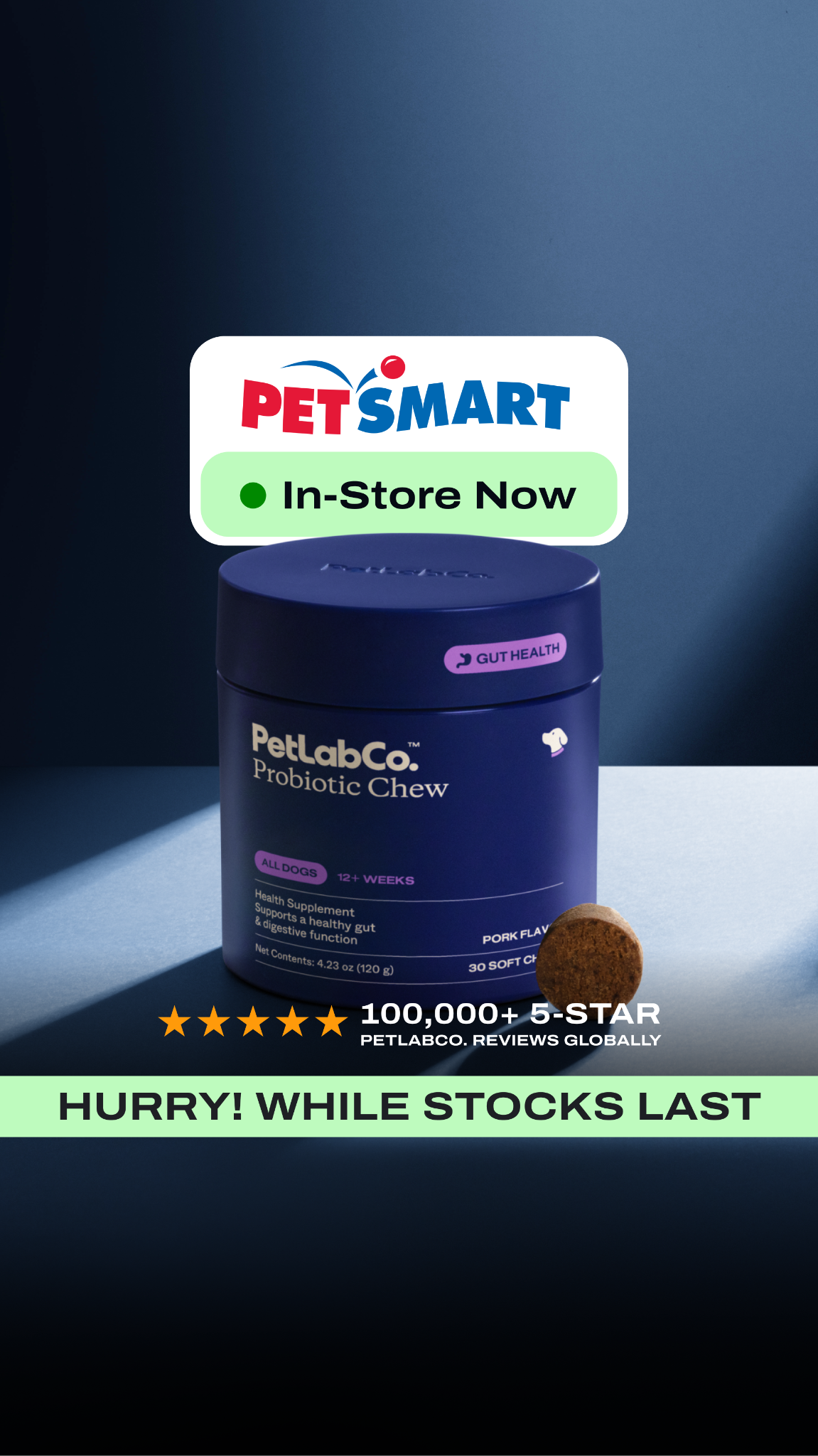PetLab Co. Facebook ad