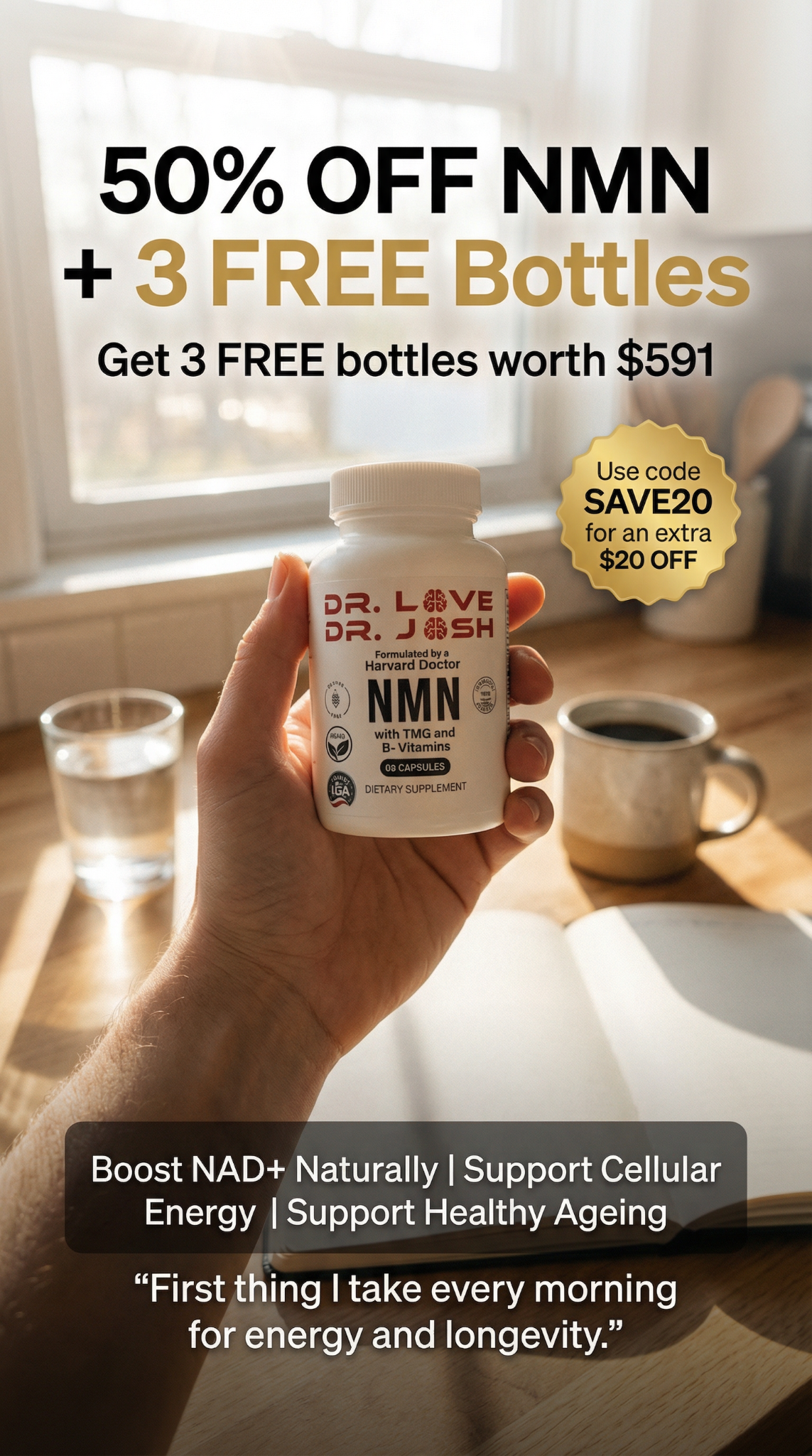 Robert Love, Brain Health Expert Facebook ad