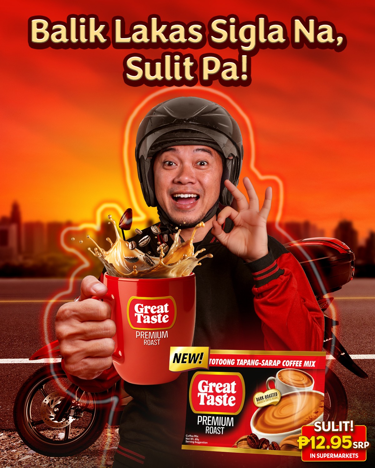 Great Taste Coffee Facebook ad