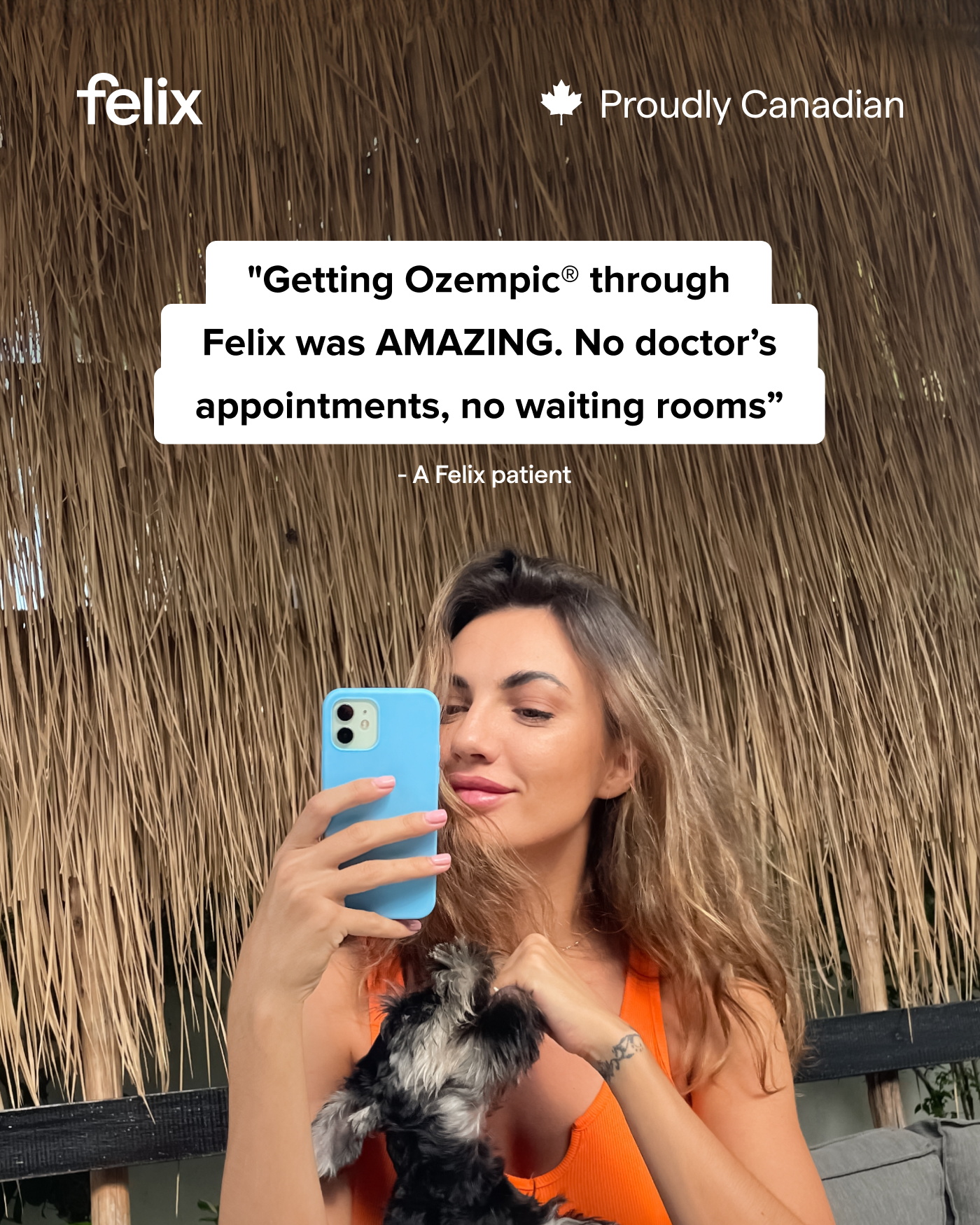 Felix Health Facebook ad