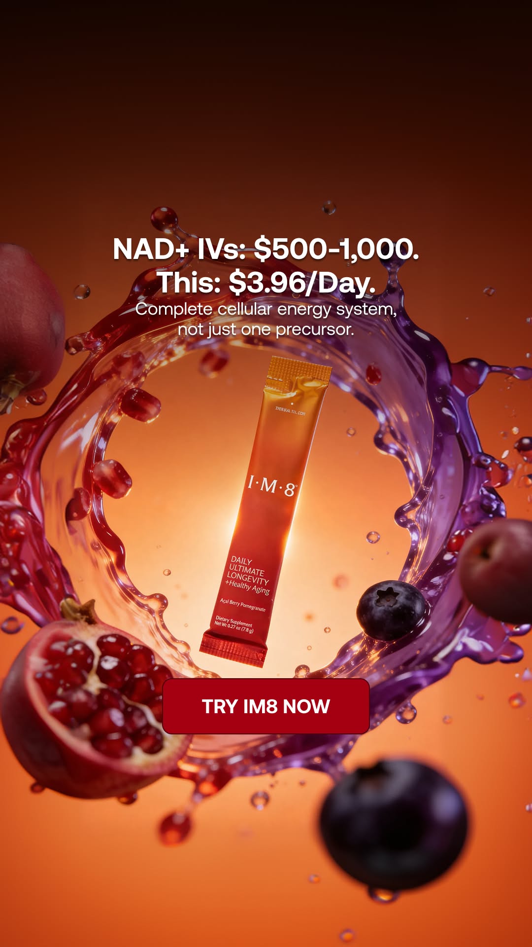 IM8 Health Global Facebook ad