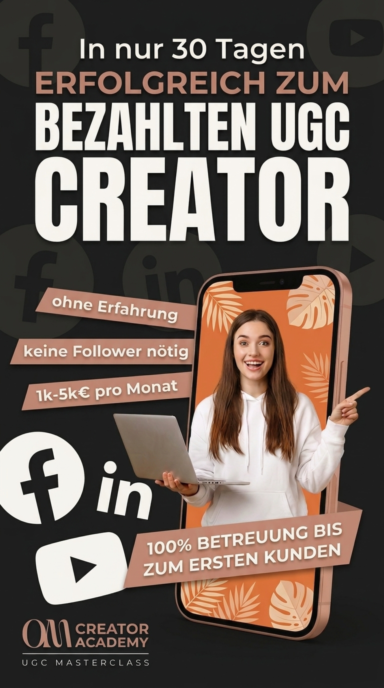 Olivia Malcher - UGC Masterclass Facebook ad