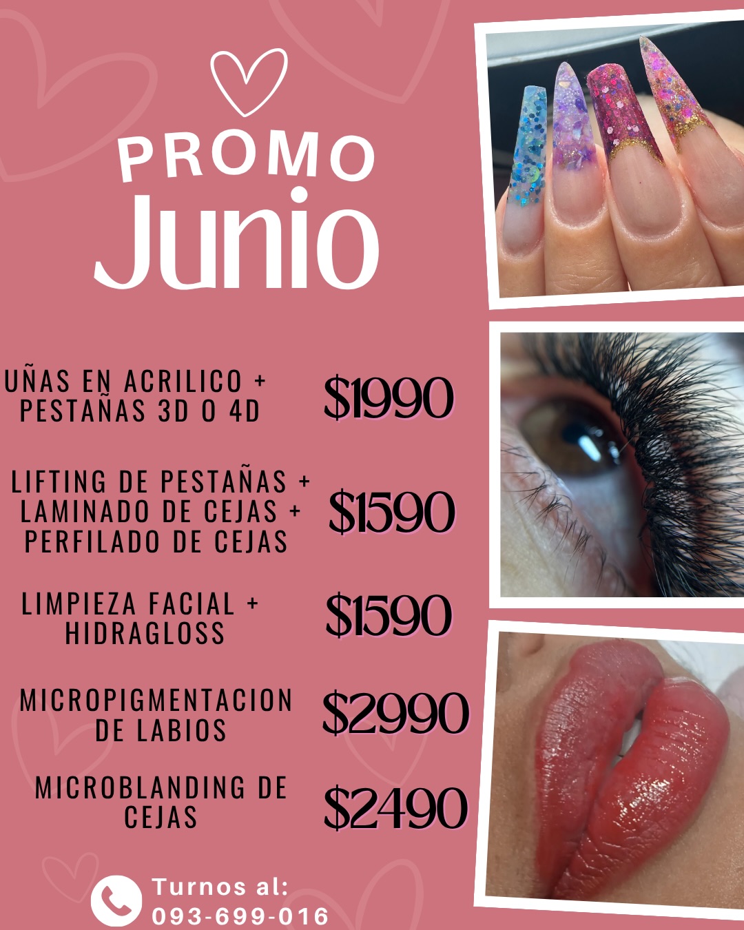 GlowBy Facebook ad: Agenda tu servicio