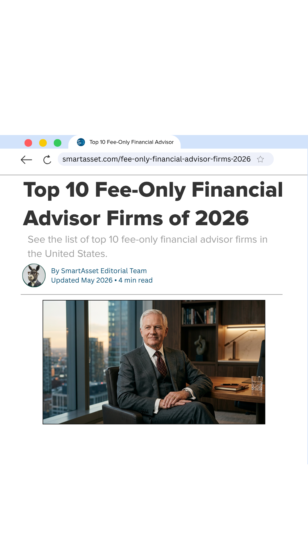 SmartAsset.com Facebook ad