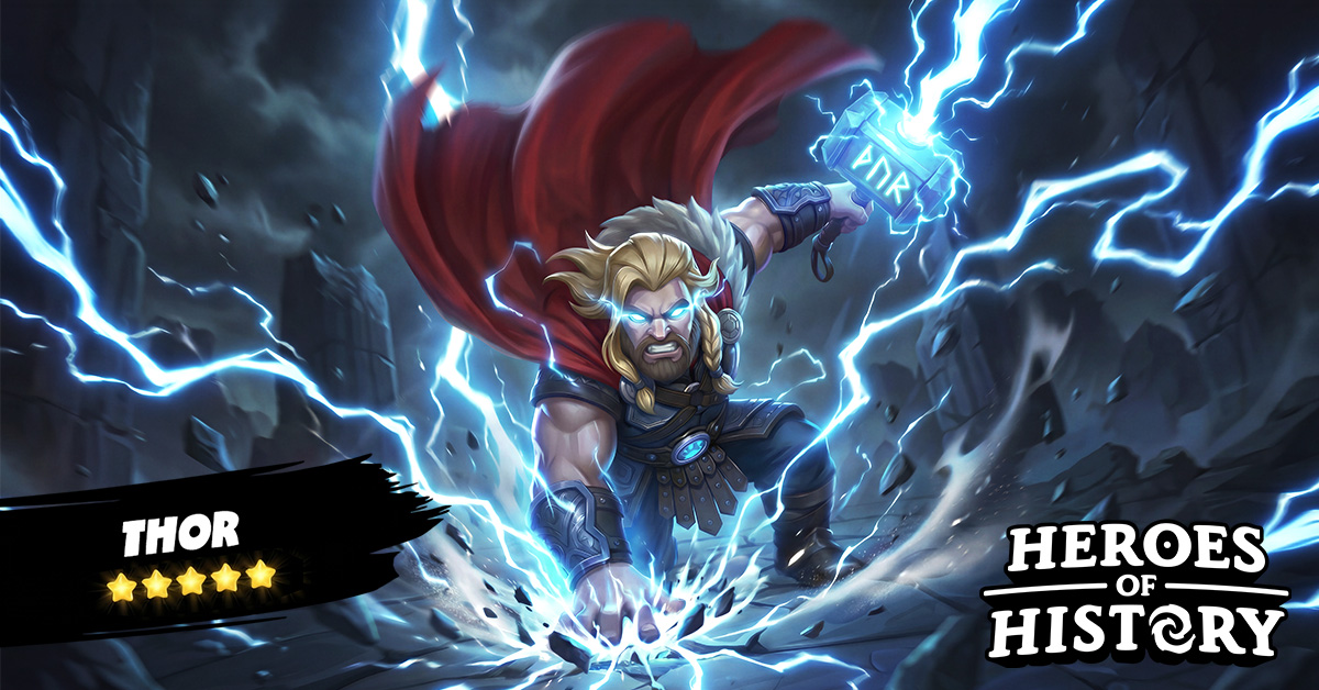 Heroes of History Facebook ad: The throne is empty