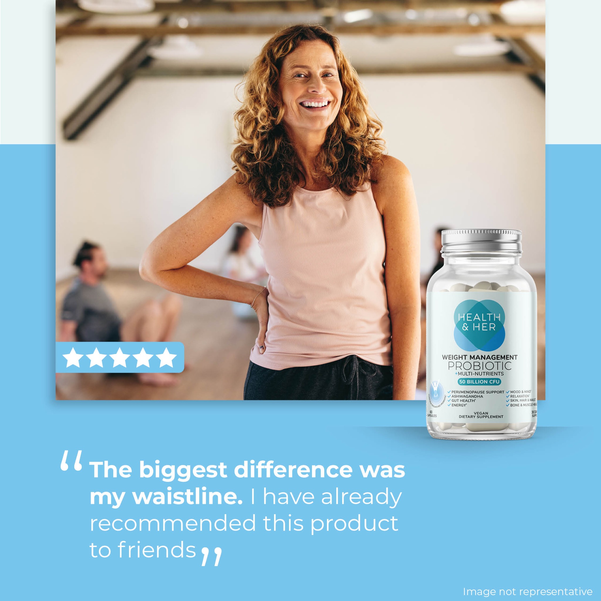 Health & Her Facebook ad