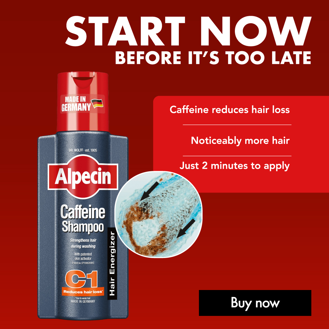 Alpecin Facebook ad