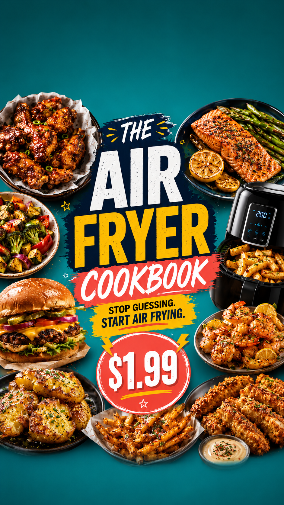 Breezy Bee Facebook ad: Get the cookbook today for only $1.99!