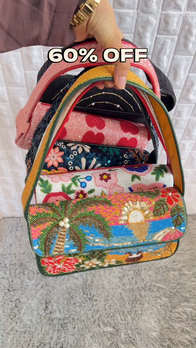 ShopToprico Facebook ad: THE BEADED BAG THAT MAKES THE OUTFIT