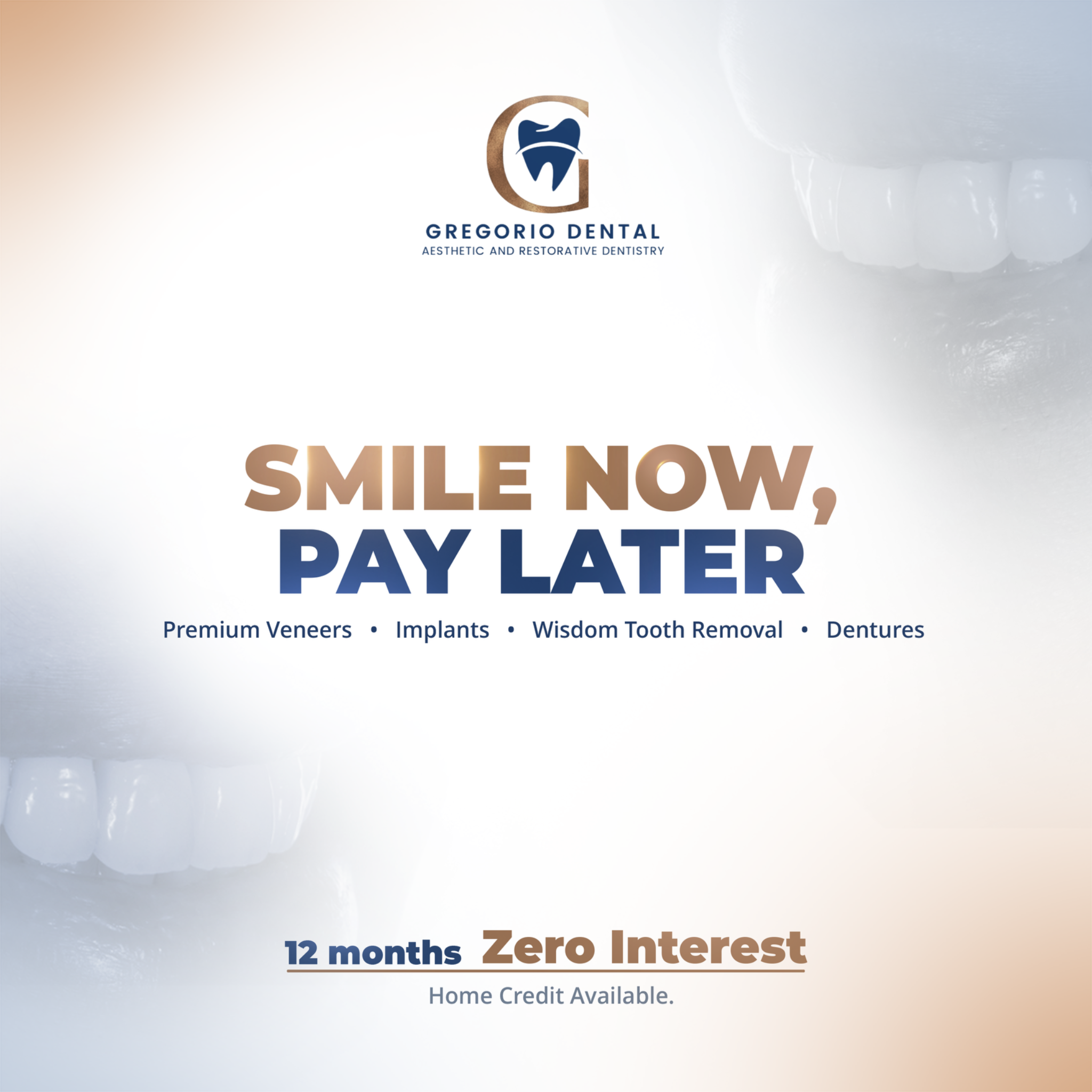 Gregorio Dental Facebook ad