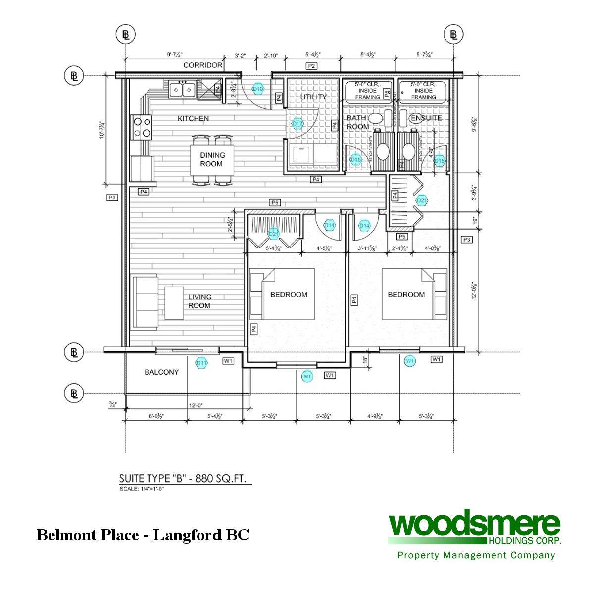 Belmont Place Langford Woodsmere Facebook ad: 2 Beds 2 Baths Apartment