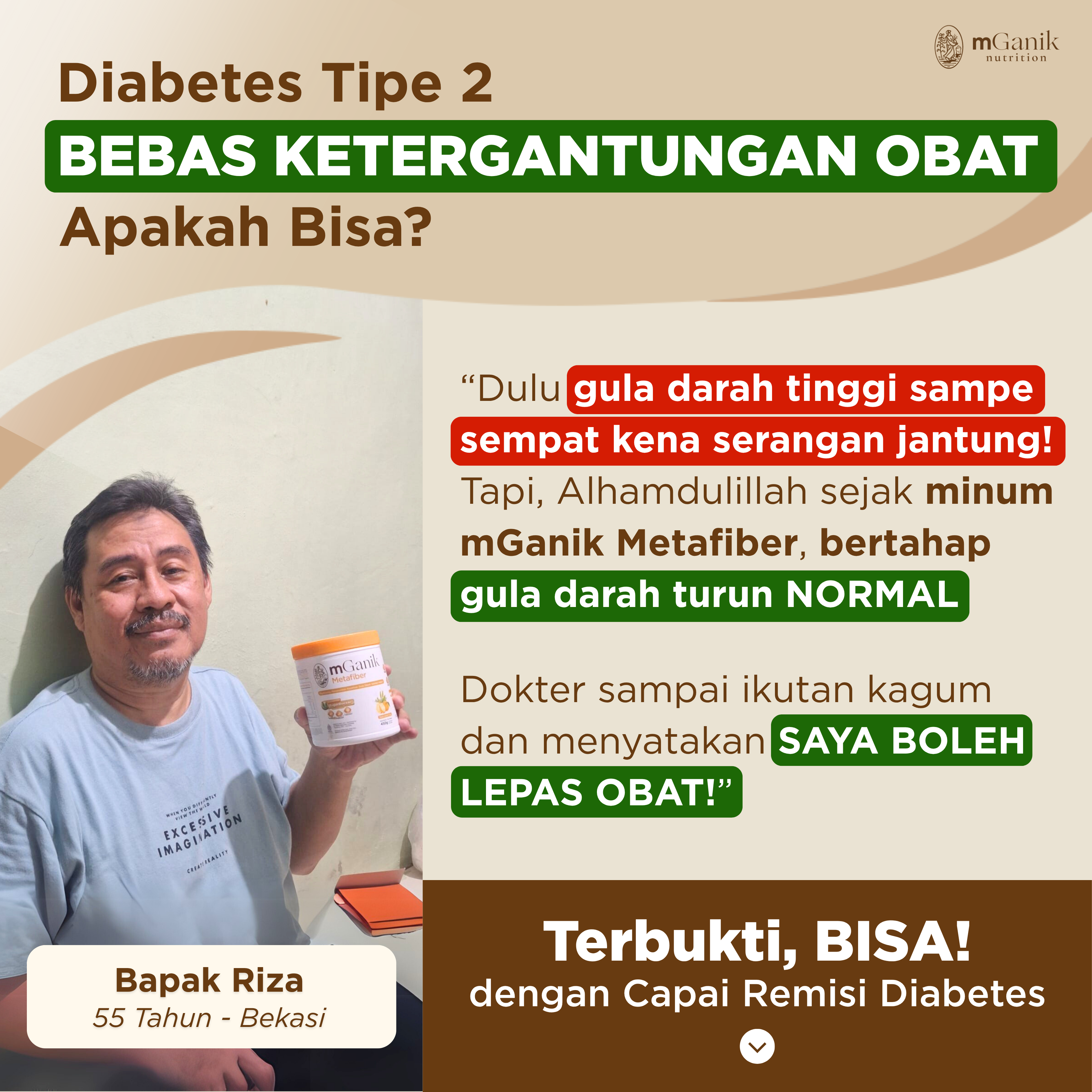 mGanik Metafiber Cerita Customer Facebook ad