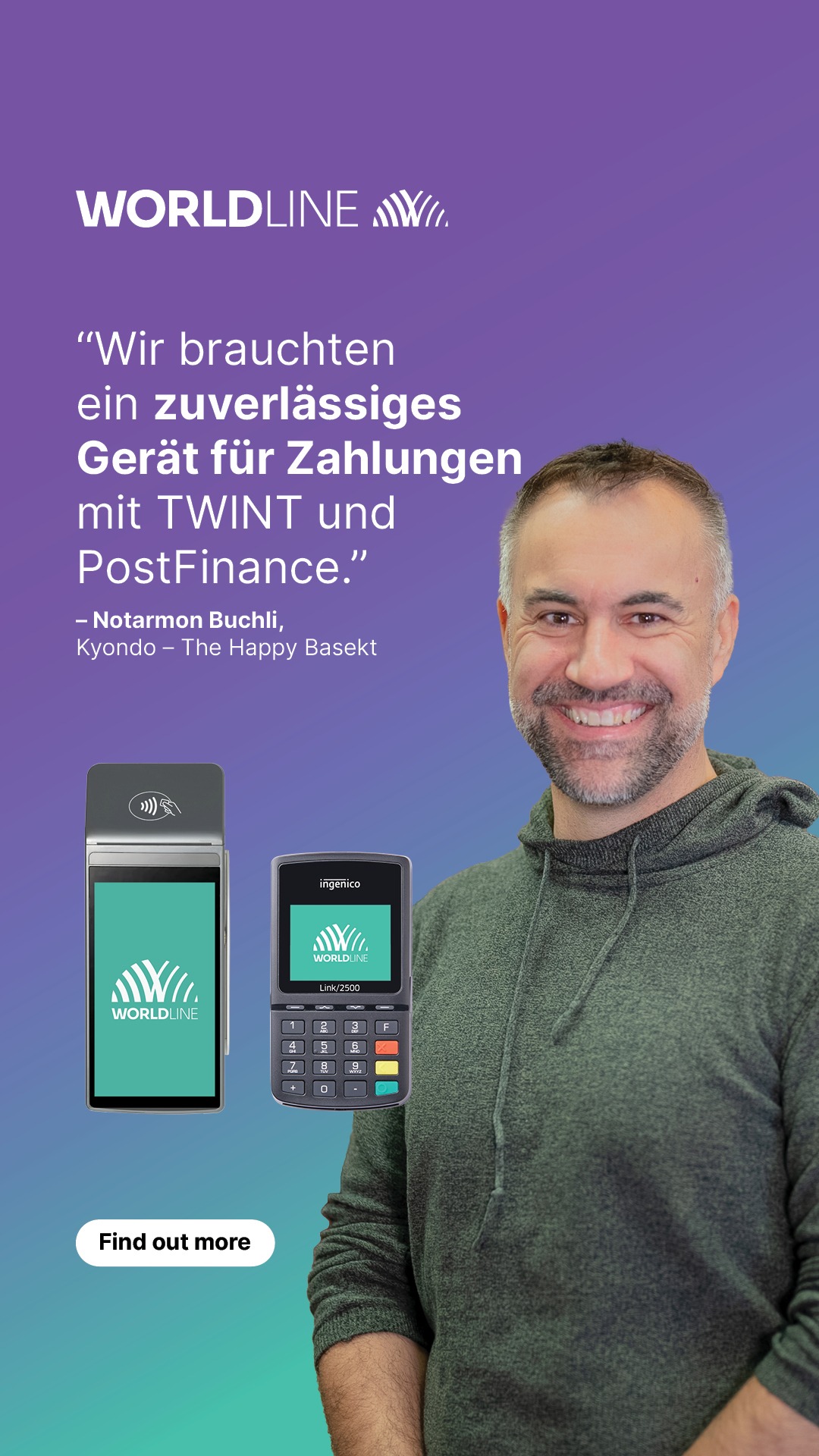 Worldline Switzerland Facebook ad
