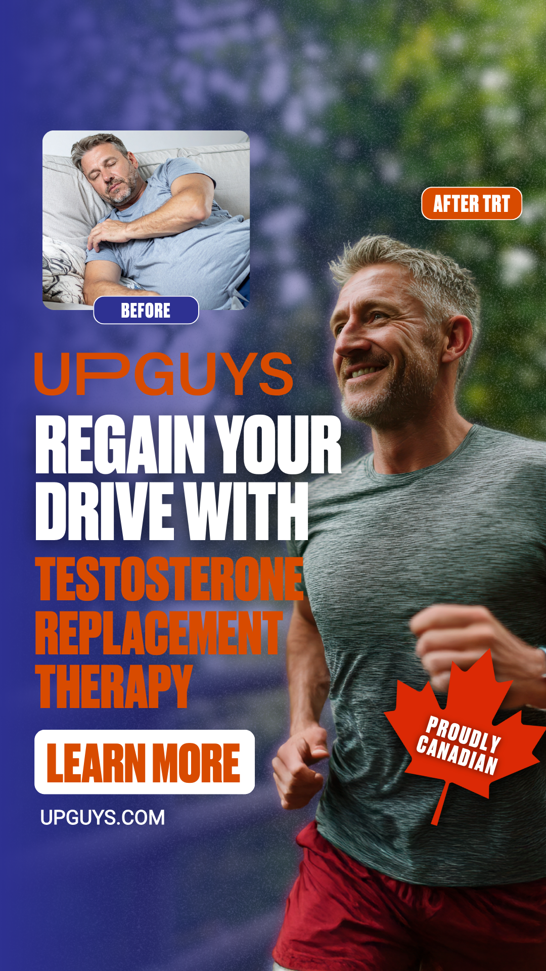 Upguyshealth Facebook ad