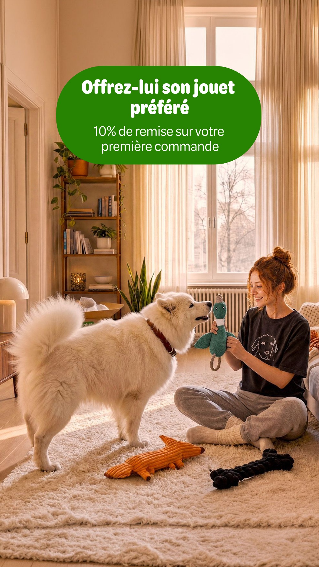 zooplus Facebook ad: Nourriture et accessoires pour animaux