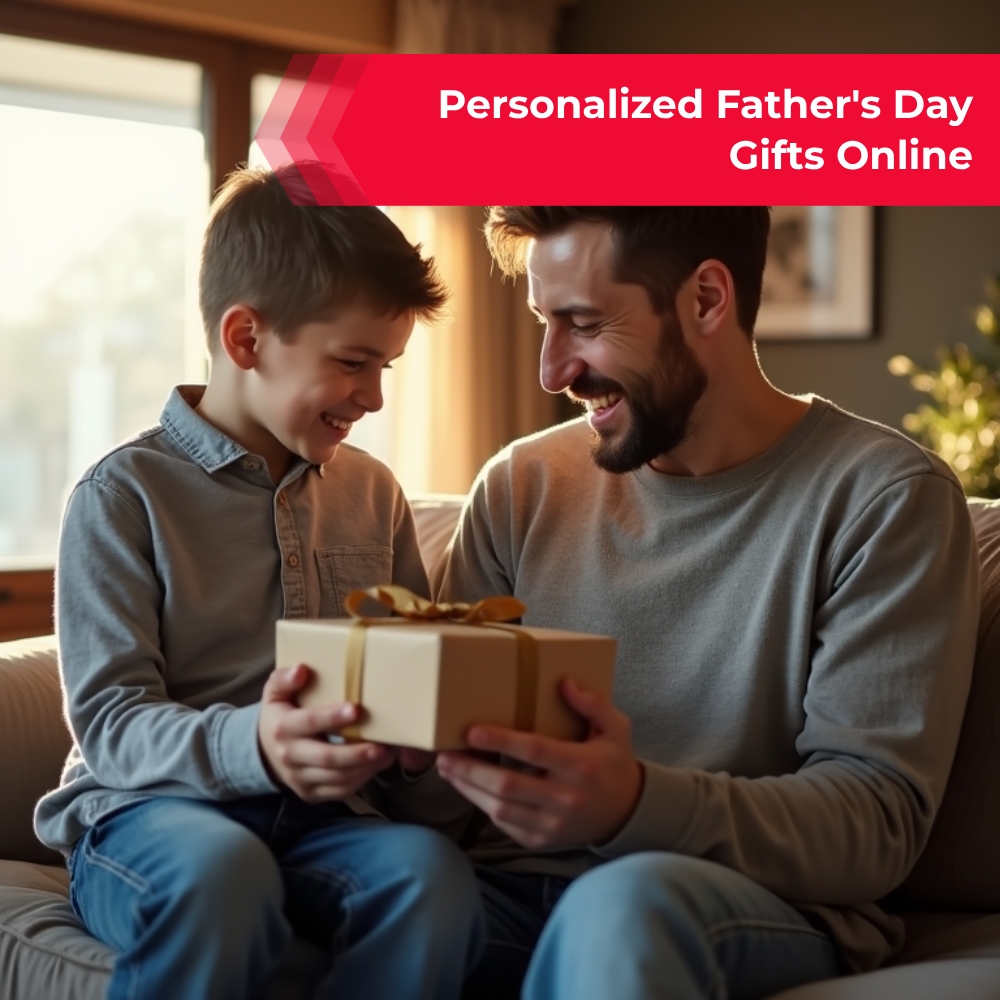 Outside Picks Facebook ad: Personalized Father's Day Gifts Online!