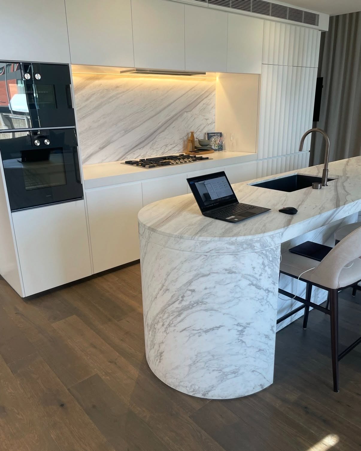 Edge Stone Facebook ad: Luxury Kitchen Benches