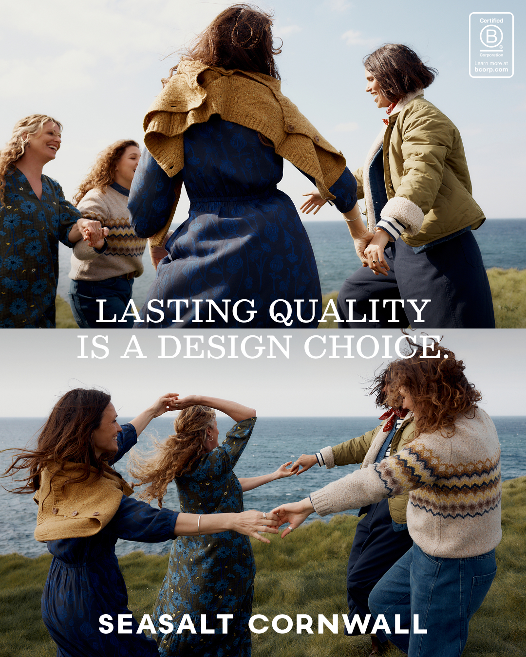 Seasalt Cornwall Facebook ad: Lasting Quality