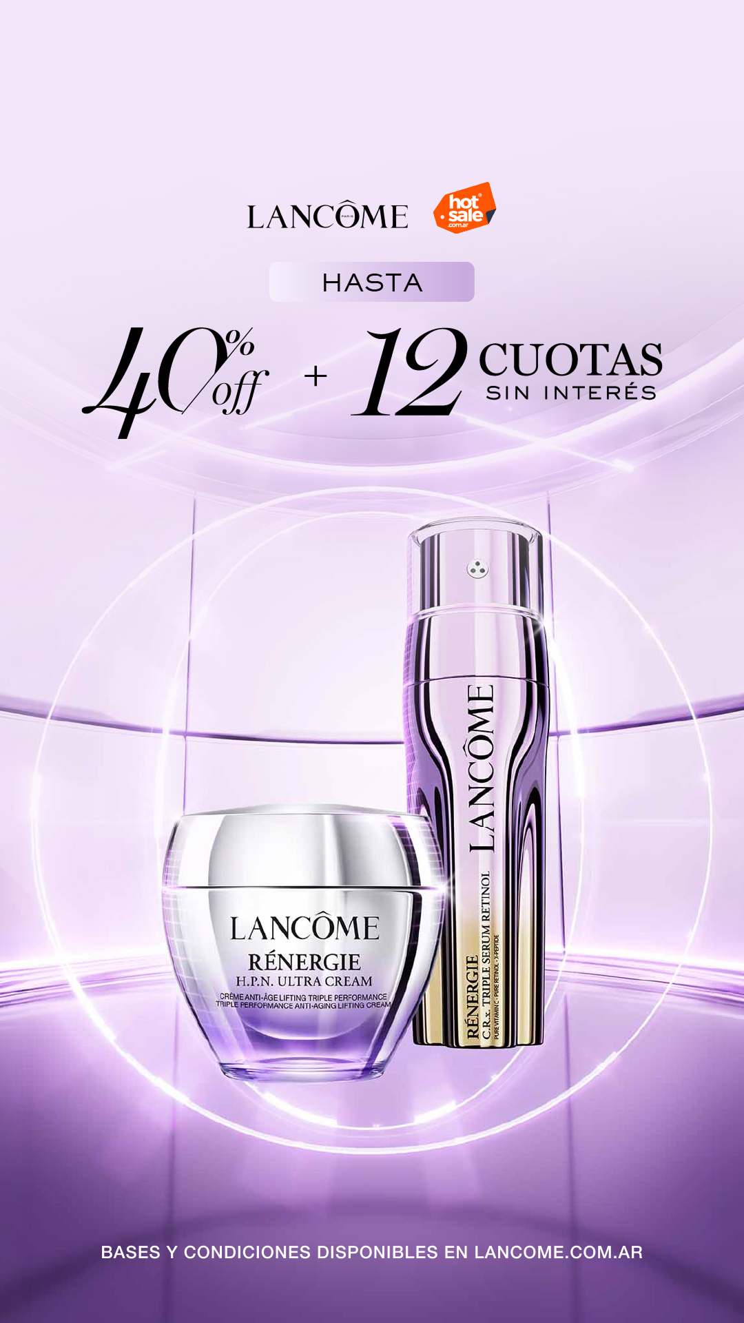 Lancôme Facebook ad