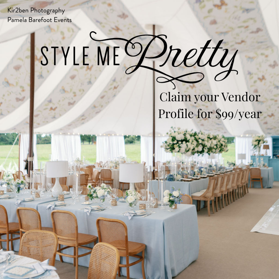 Style Me Pretty Facebook ad