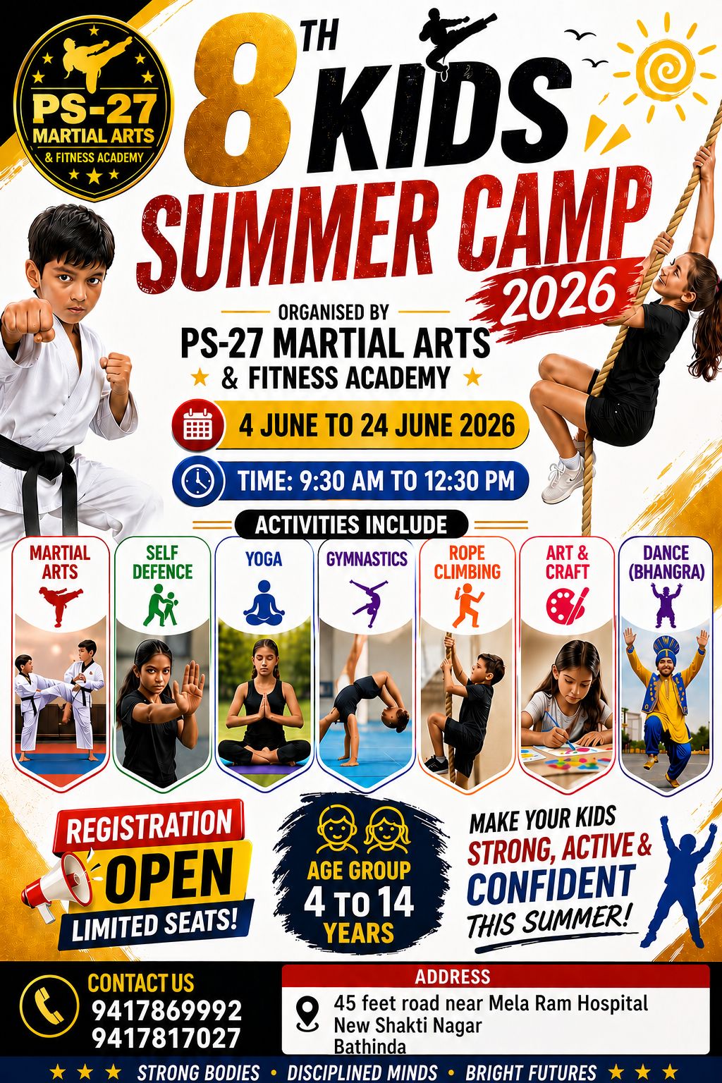 PS-27 martial arts & crossfit Shakti Nagar Bathinda Facebook ad