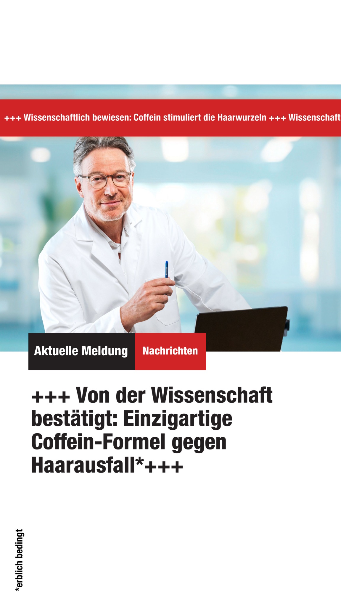 Alpecin Facebook ad