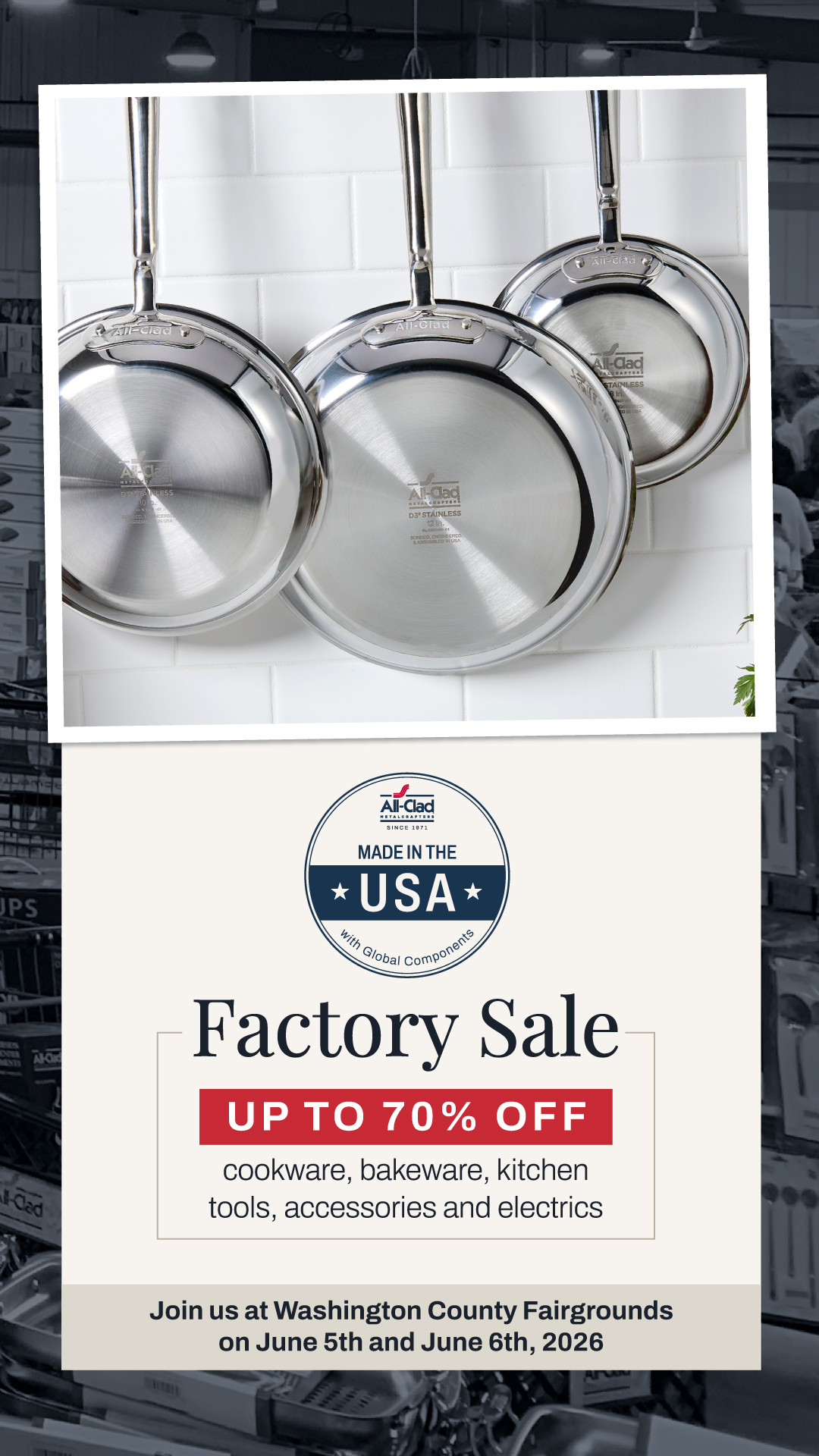 All-Clad Metalcrafters Facebook ad