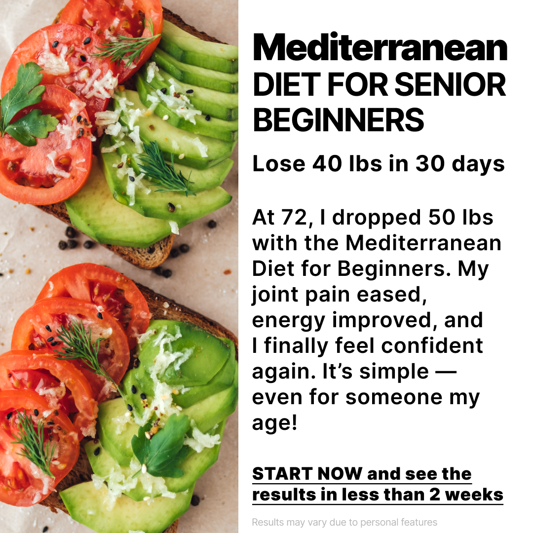 Mediterranean Diet for Beginners Facebook ad