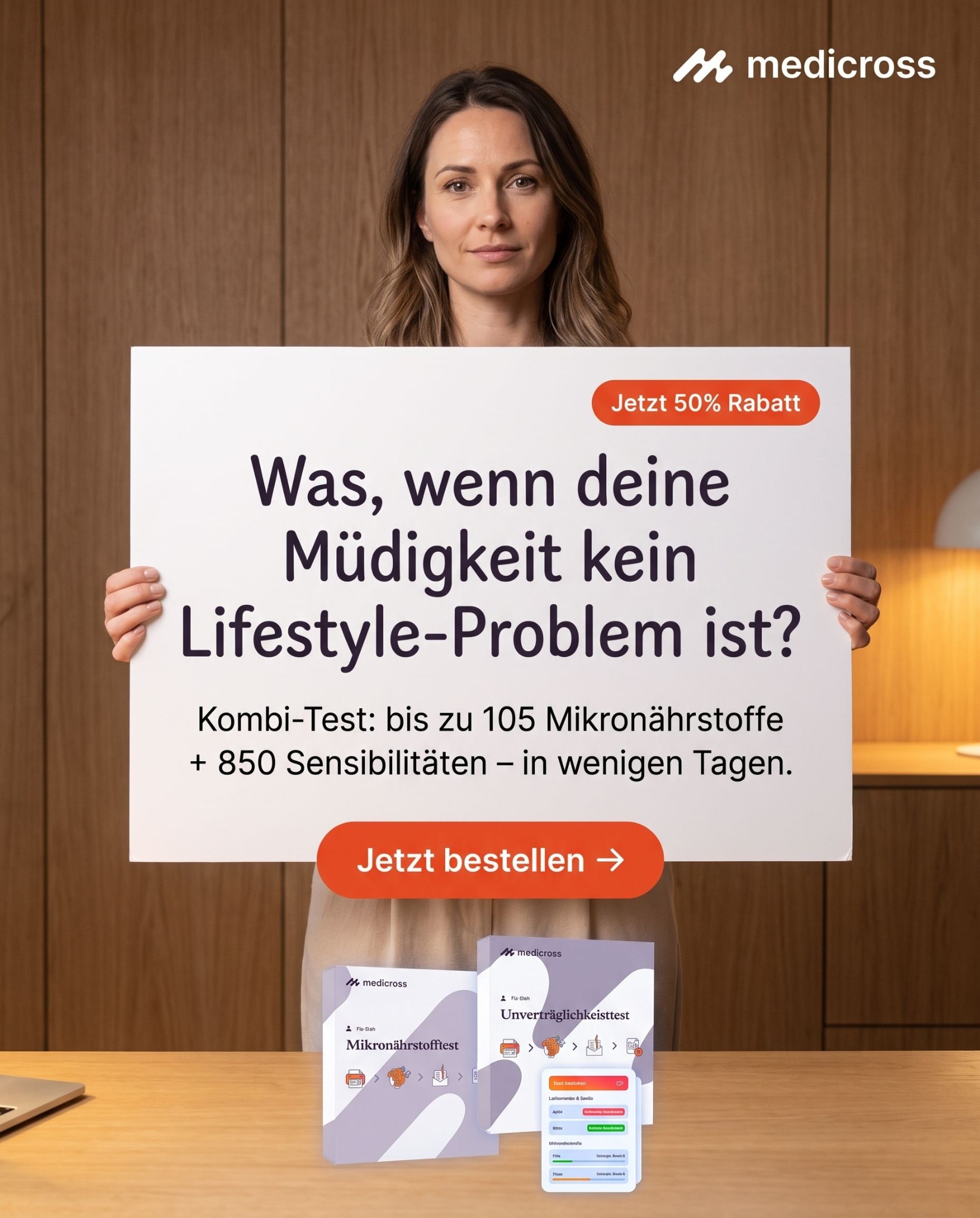 Medicross Labs Facebook ad
