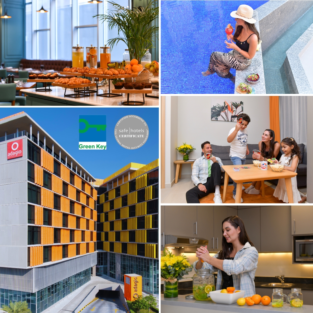 Adagio Facebook ad: Feel at home with us, just like you…