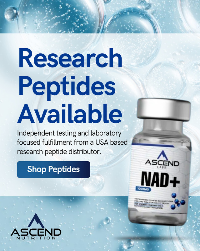 Ascend Nutrition Facebook ad from May 22, 2026