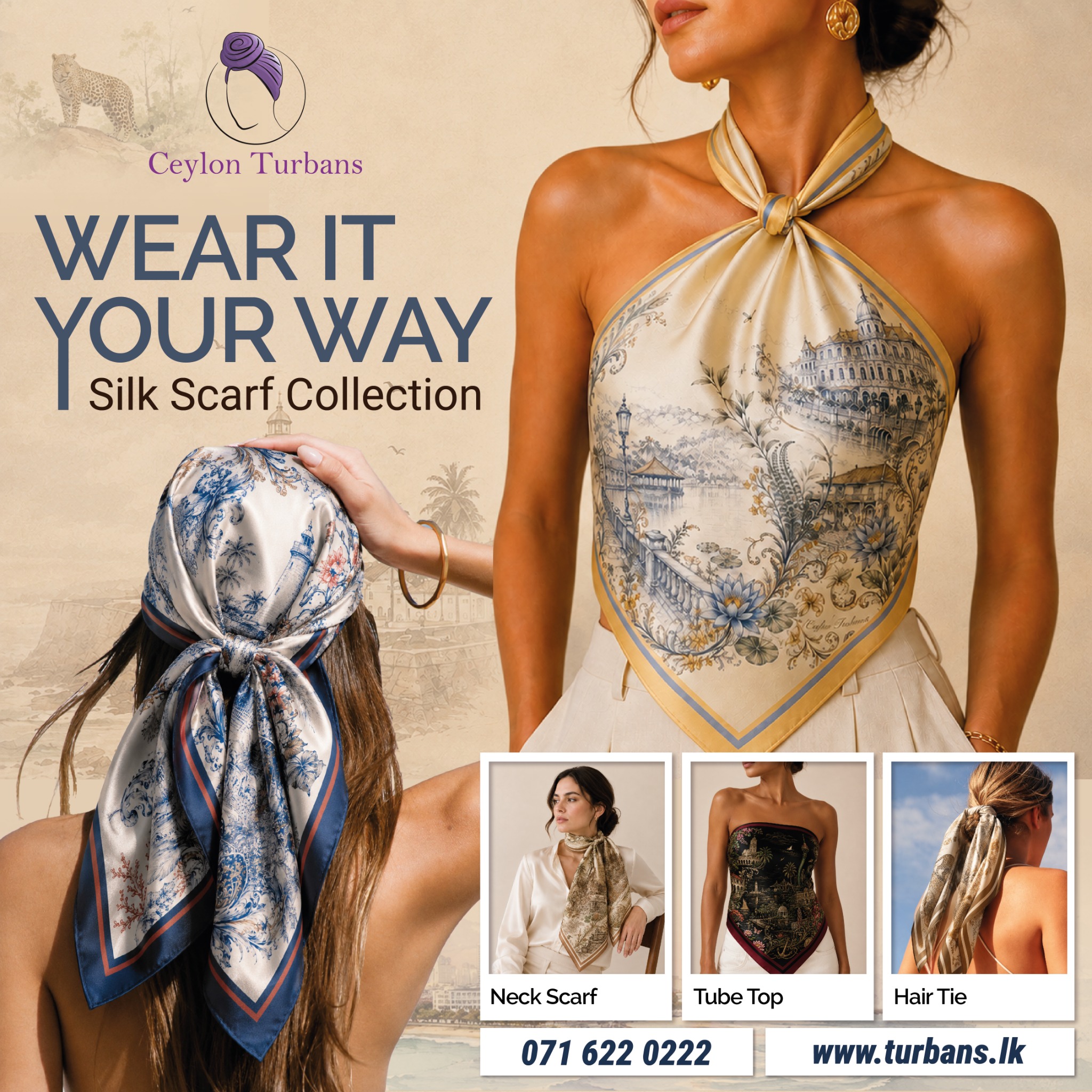 Ceylon Turbans Facebook ad: Order yours now