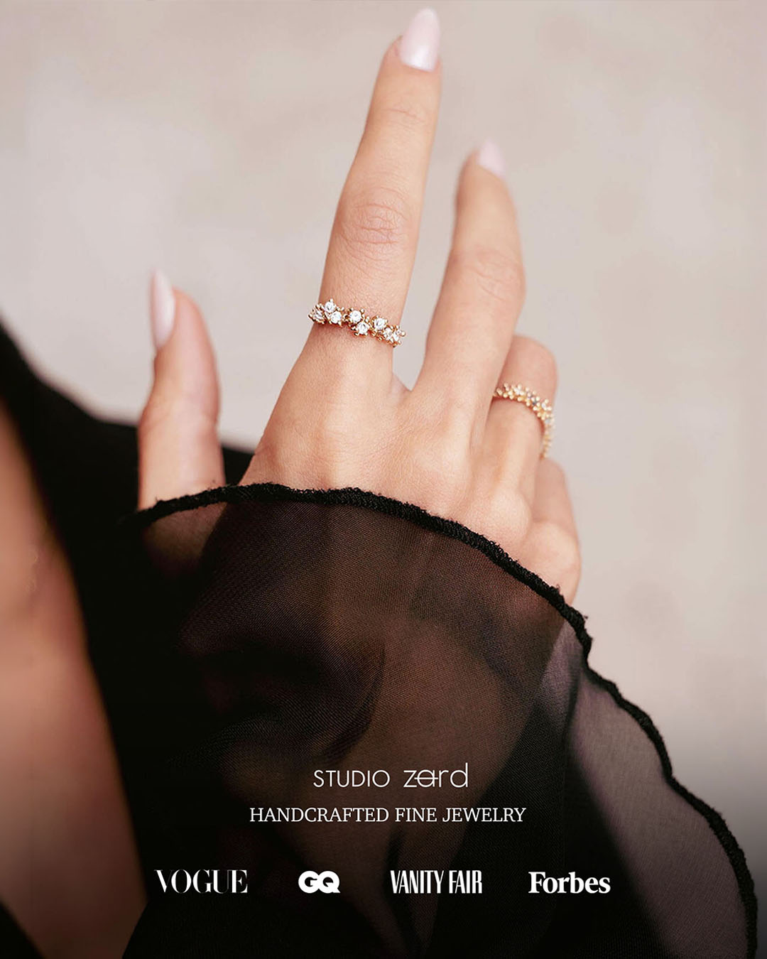 Studio Zard Facebook ad: Handmade jewelry