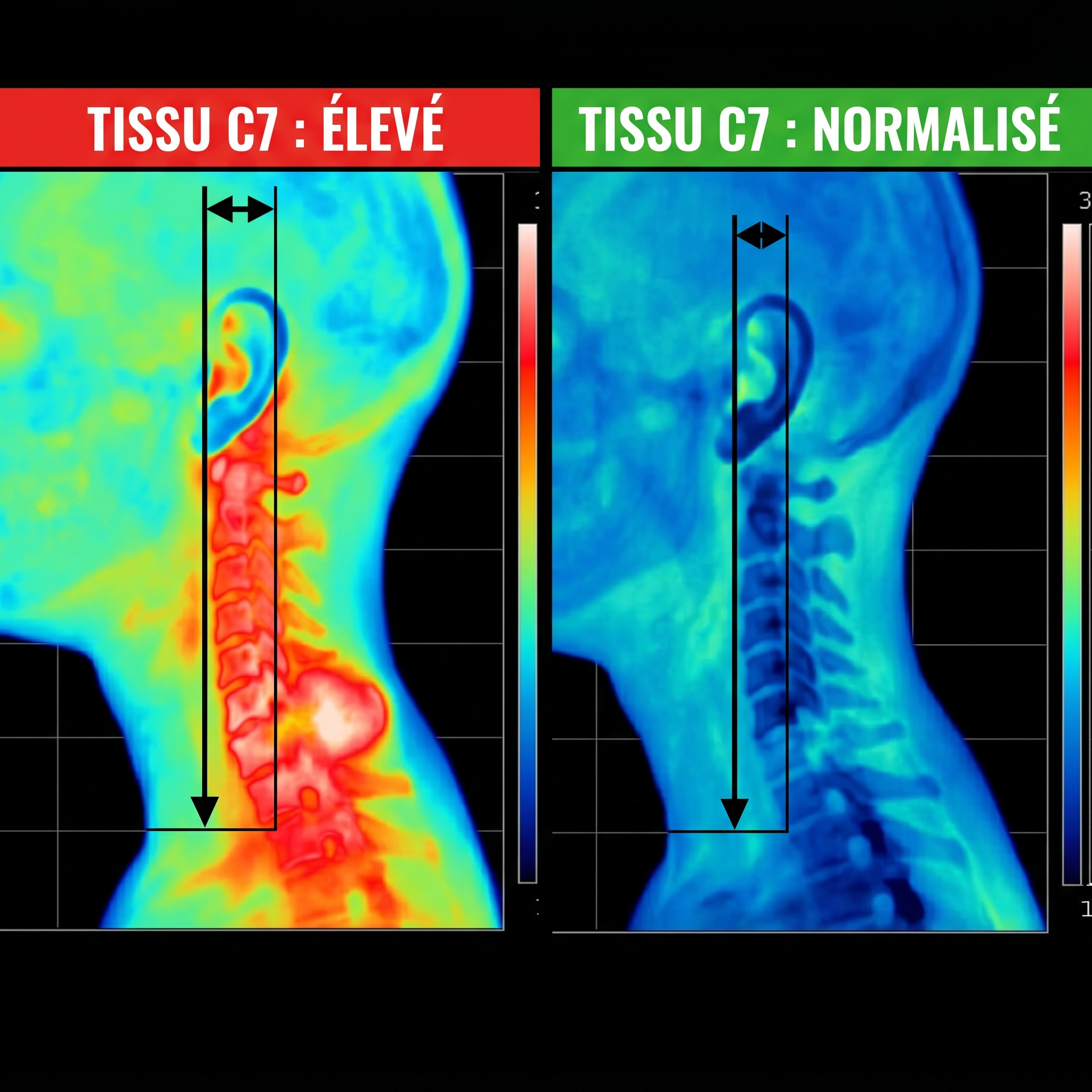Claire Rousseau, Kinésithérapeute Facebook ad: Lisez ceci si vous avez une bosse cervicale