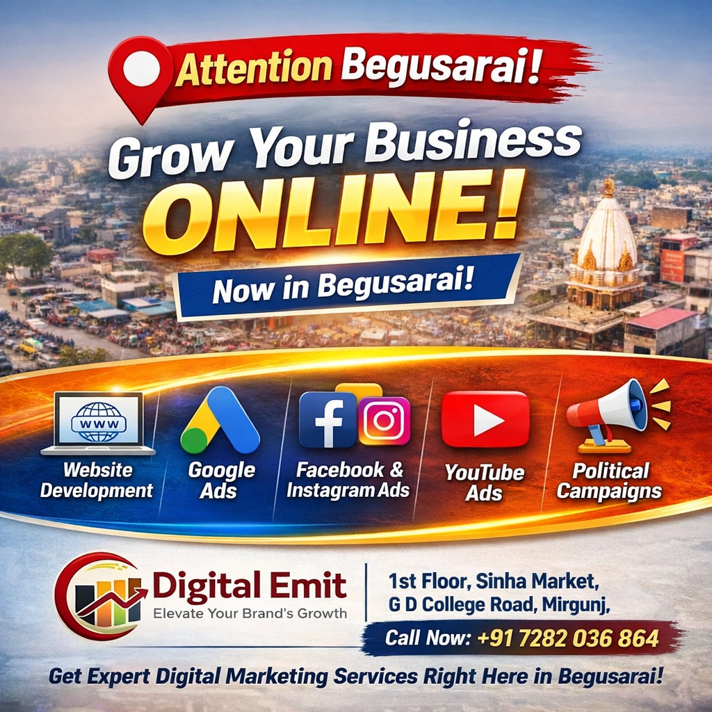 Digital Emit- Digital Marketing Agency Facebook ad: Get More Customers for Your Business