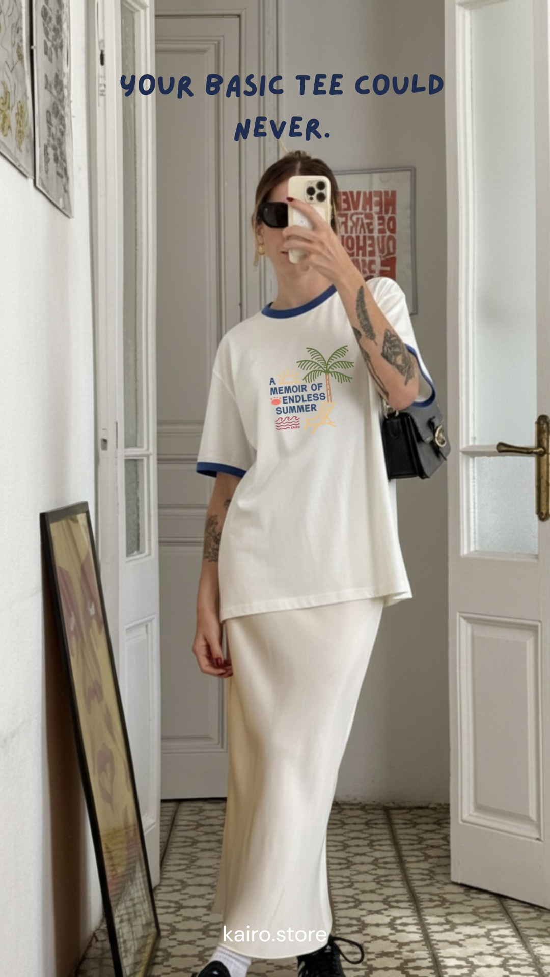 Kairo Facebook ad: Endless Summer Tee