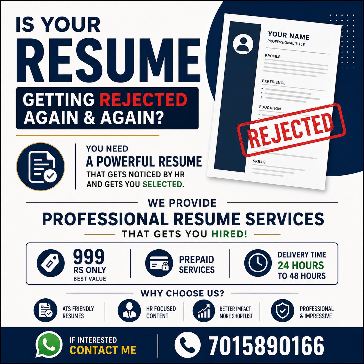 ATS Resume Studio Facebook ad