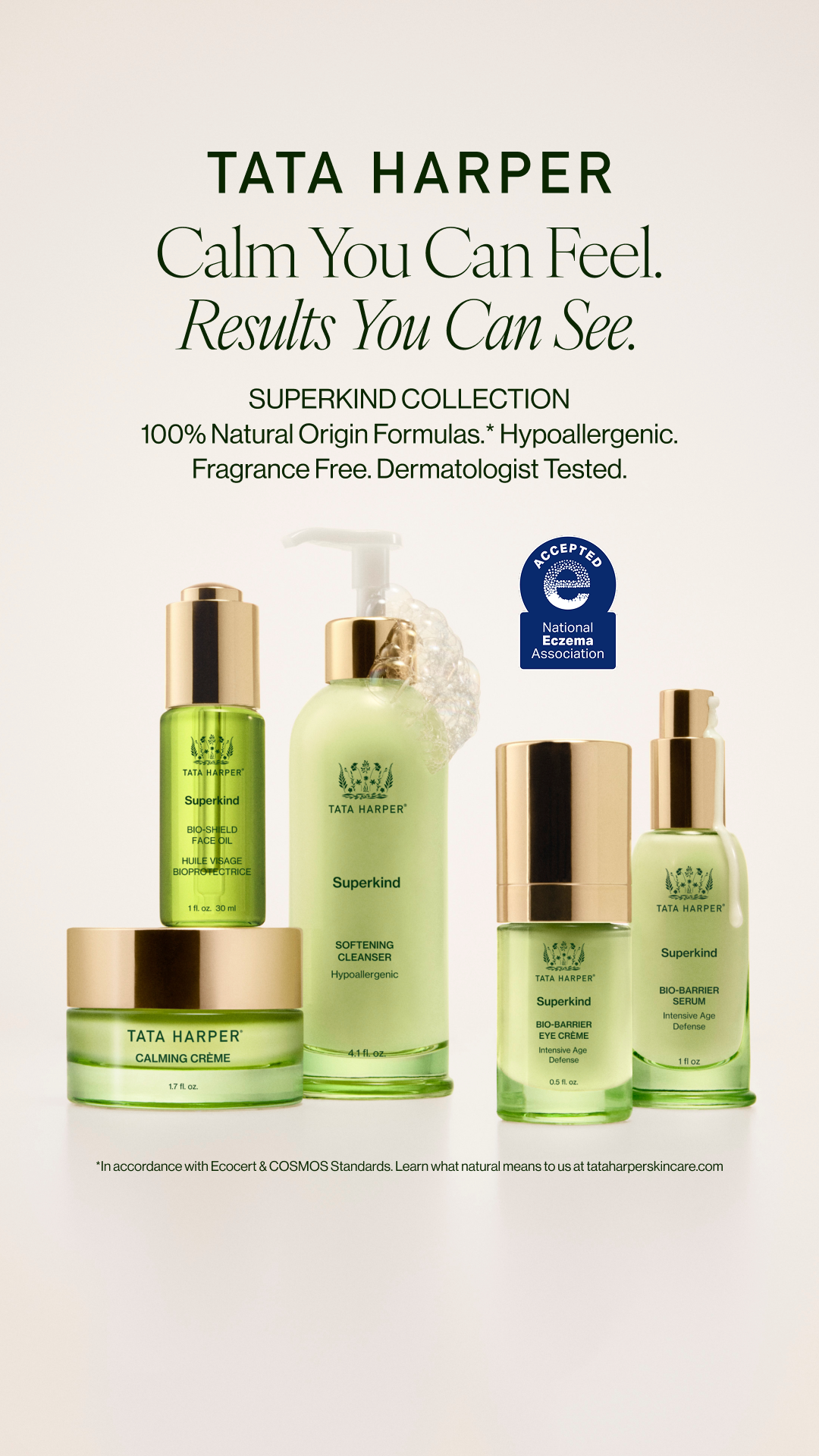Tata Harper Skincare Facebook ad
