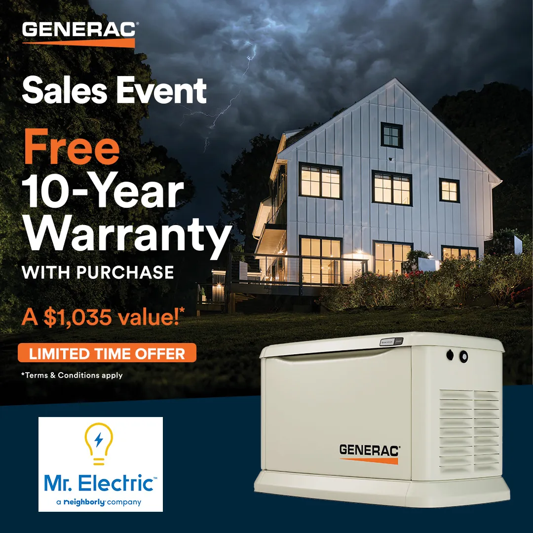 Mr. Electric of Allegan, Ottawa & Van Buren Counties Facebook ad