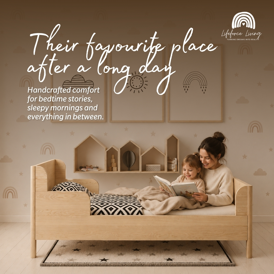 Lifeforce Lifestyle Facebook ad: Once Upon a Bedtime… every night becomes an…