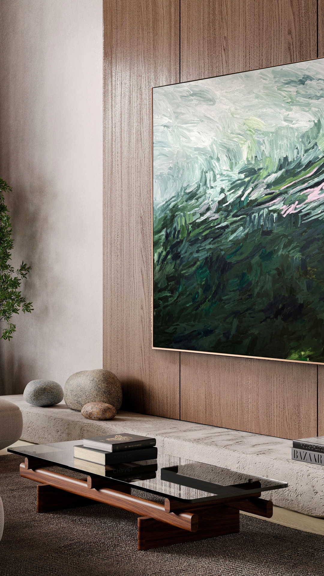 art to art Facebook ad: Give your walls the glow-up they deserve