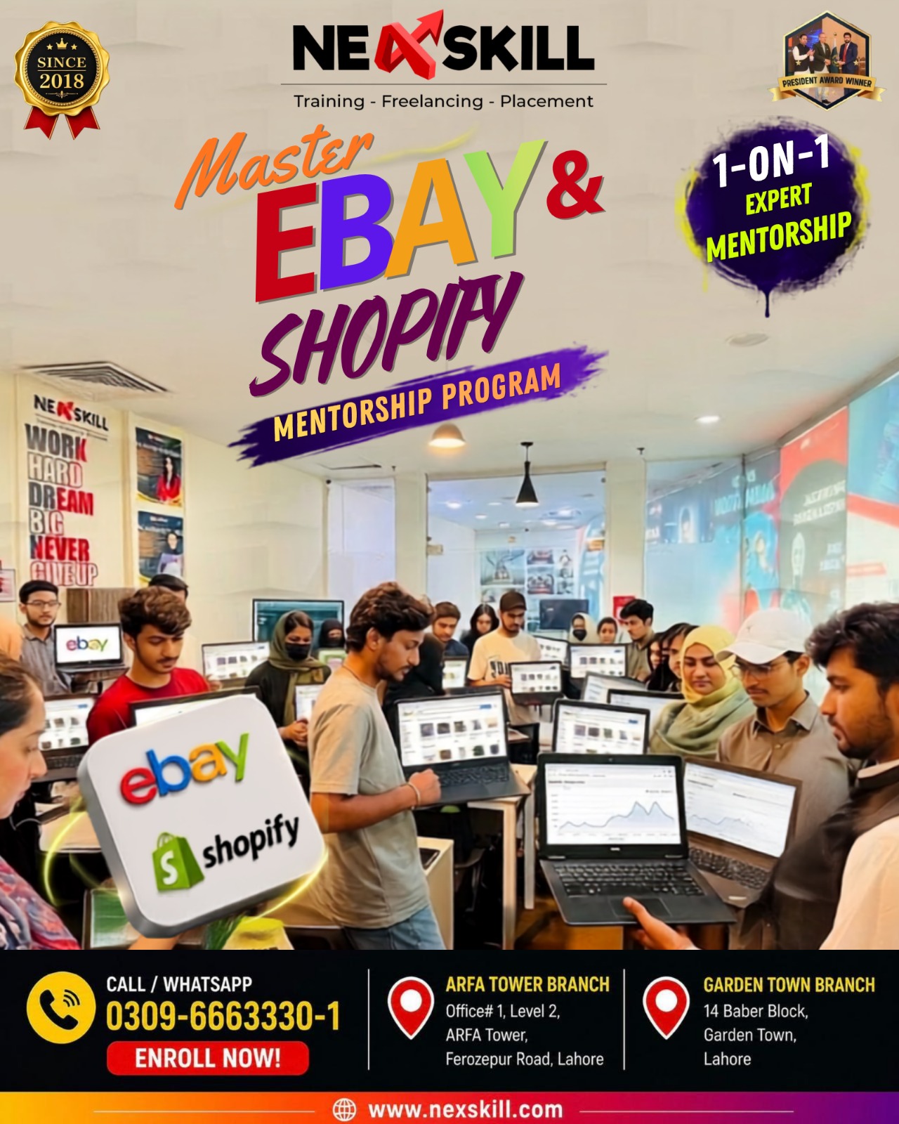 OZI Trainings Facebook ad