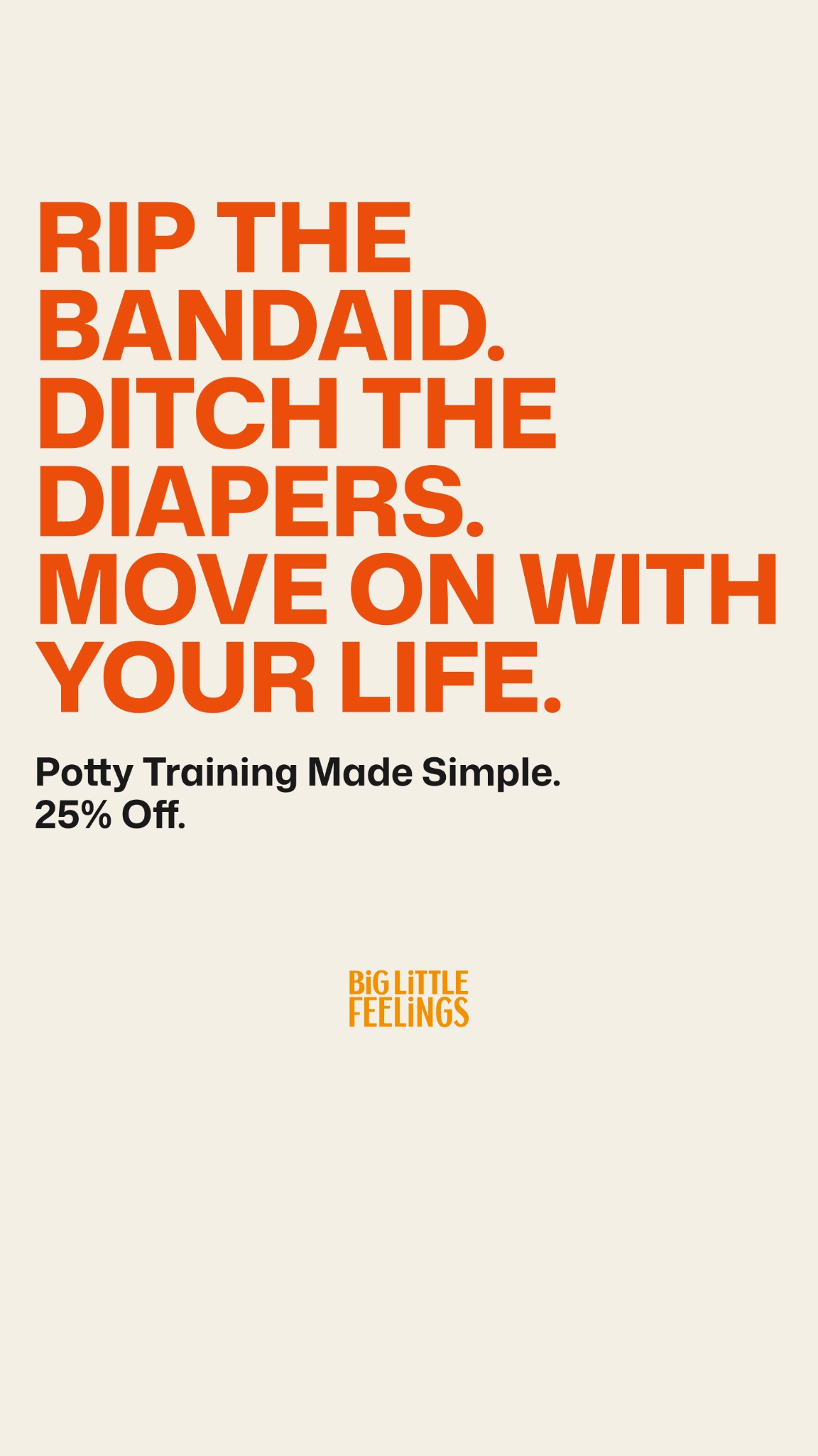 Big Little Feelings Facebook ad